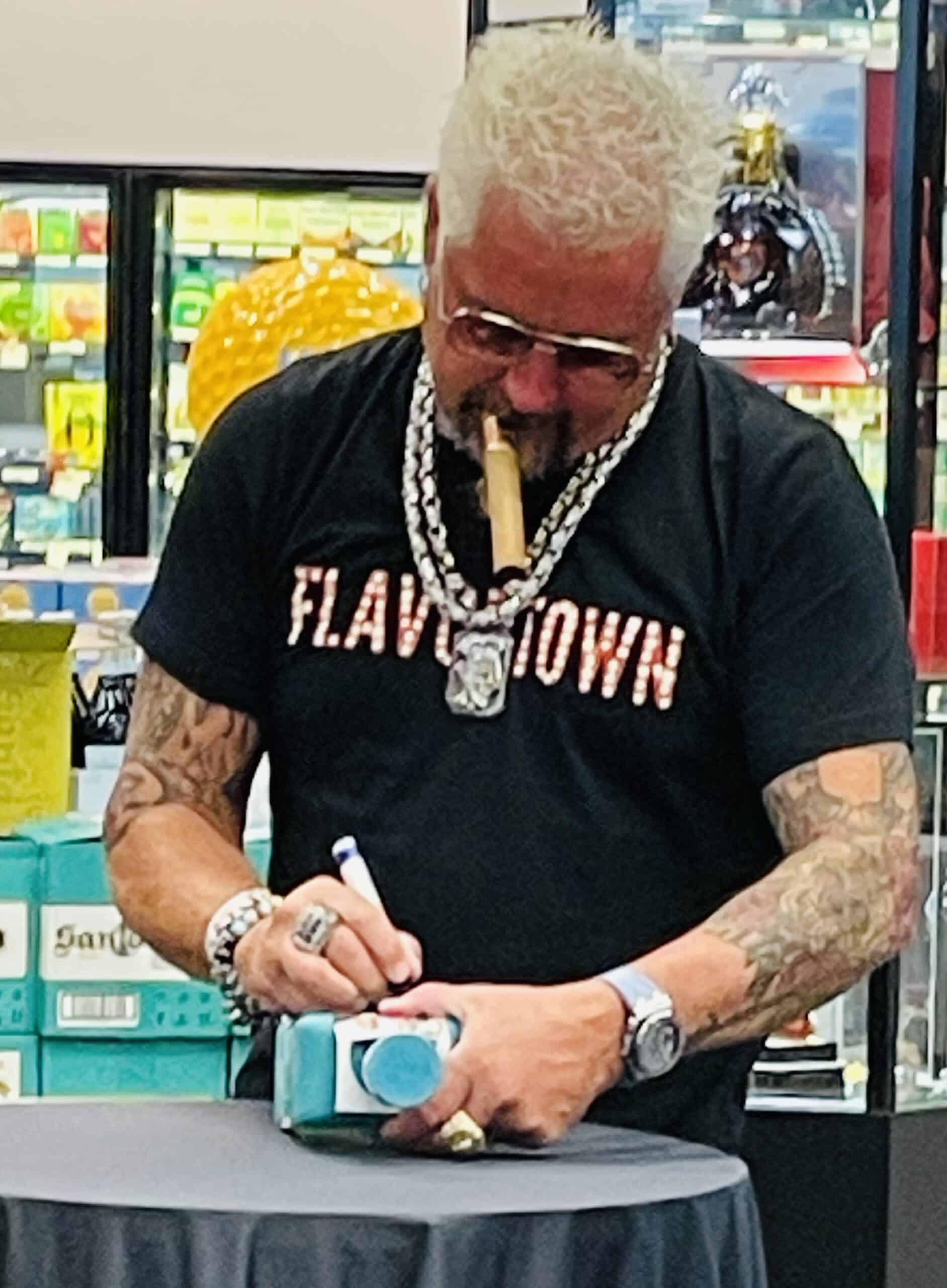 Celebrity In Orange County Florida Guy Feiri Bottle Signing ABC Fine Wine & Liquors Winter Garden