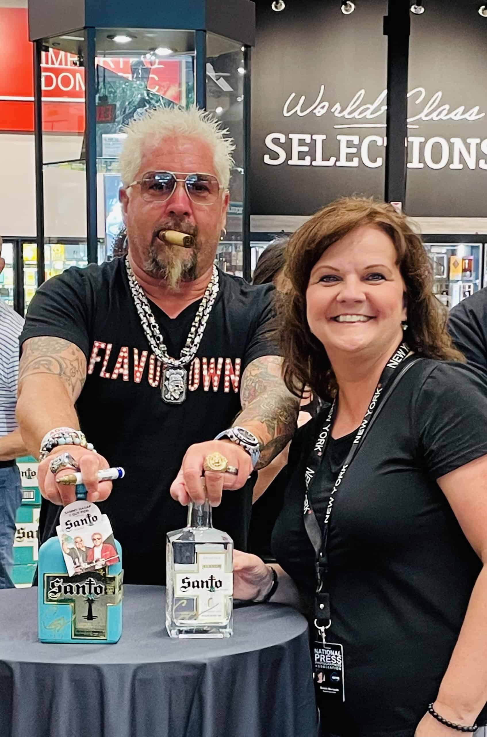 Celebrities in Orange County FL Guy Fieri Bottle Signing